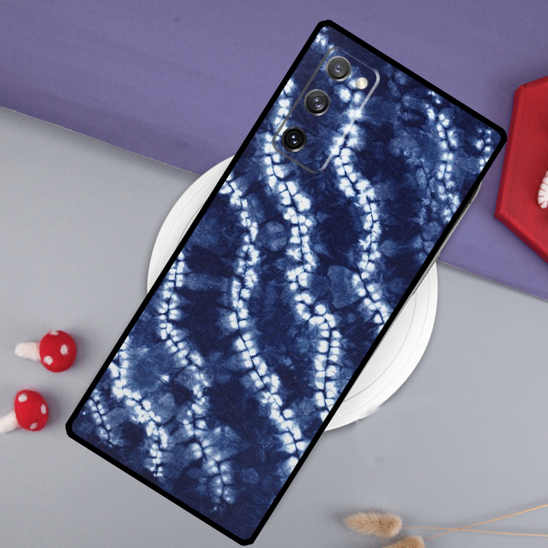 シボリインディゴタイダイケース Samsung Galaxy - Shibori Tie Dye のレビューと価格