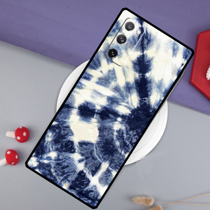 シボリインディゴタイダイケース Samsung Galaxy - Shibori Tie Dye のレビューと価格