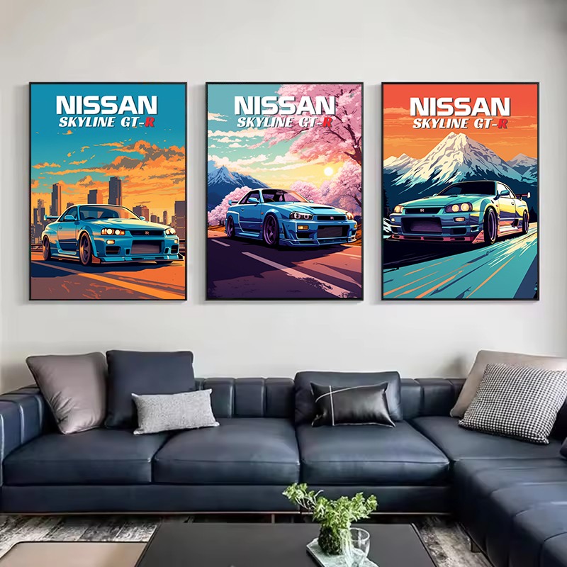 レトロな日本のクラシック 1990 年代のスポーツカー スカ - Japanese Lifestyle Home のレビューと価格