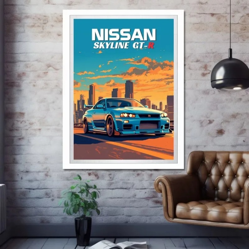 レトロな日本のクラシック 1990 年代のスポーツカー スカ - Japanese Lifestyle Home のレビューと価格