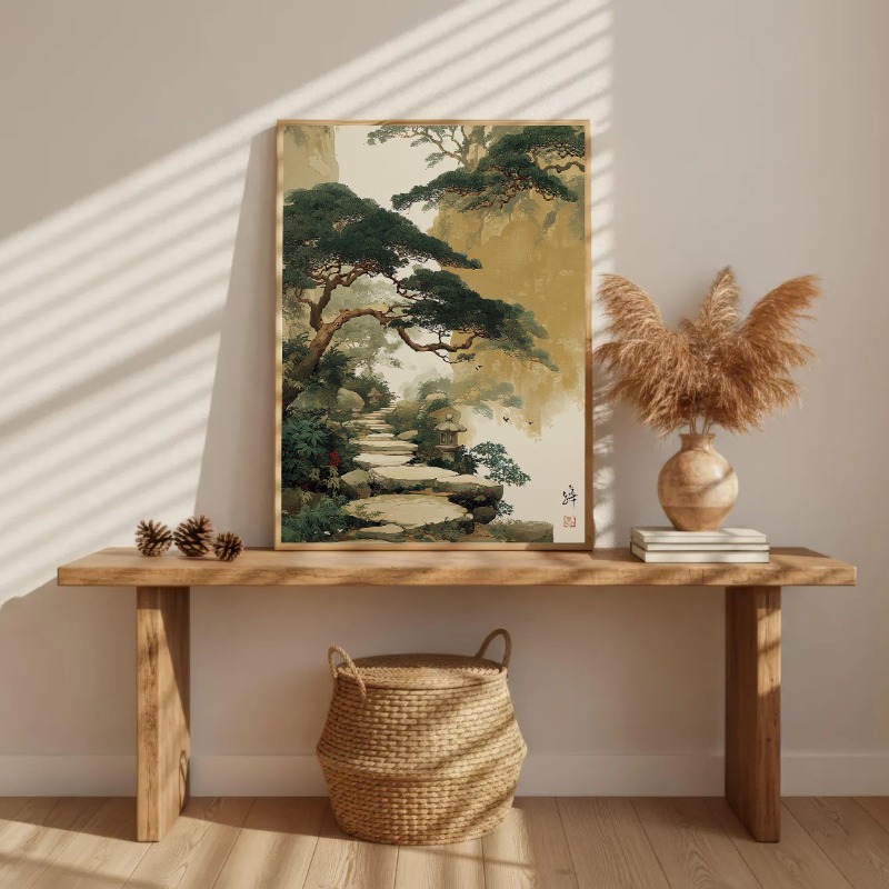 ヴィンテージ日本の音楽、スポーツ、猫、レコード、松の木、禅の - Japanese Lifestyle Home のレビューと価格