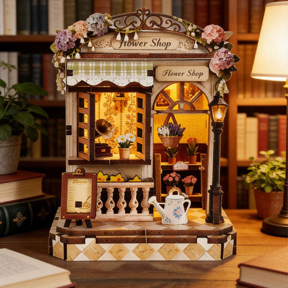 DIY 木製日本酒場ミニチュアドールハウス LED ライト付 - Japan Lifestyle のレビューと価格